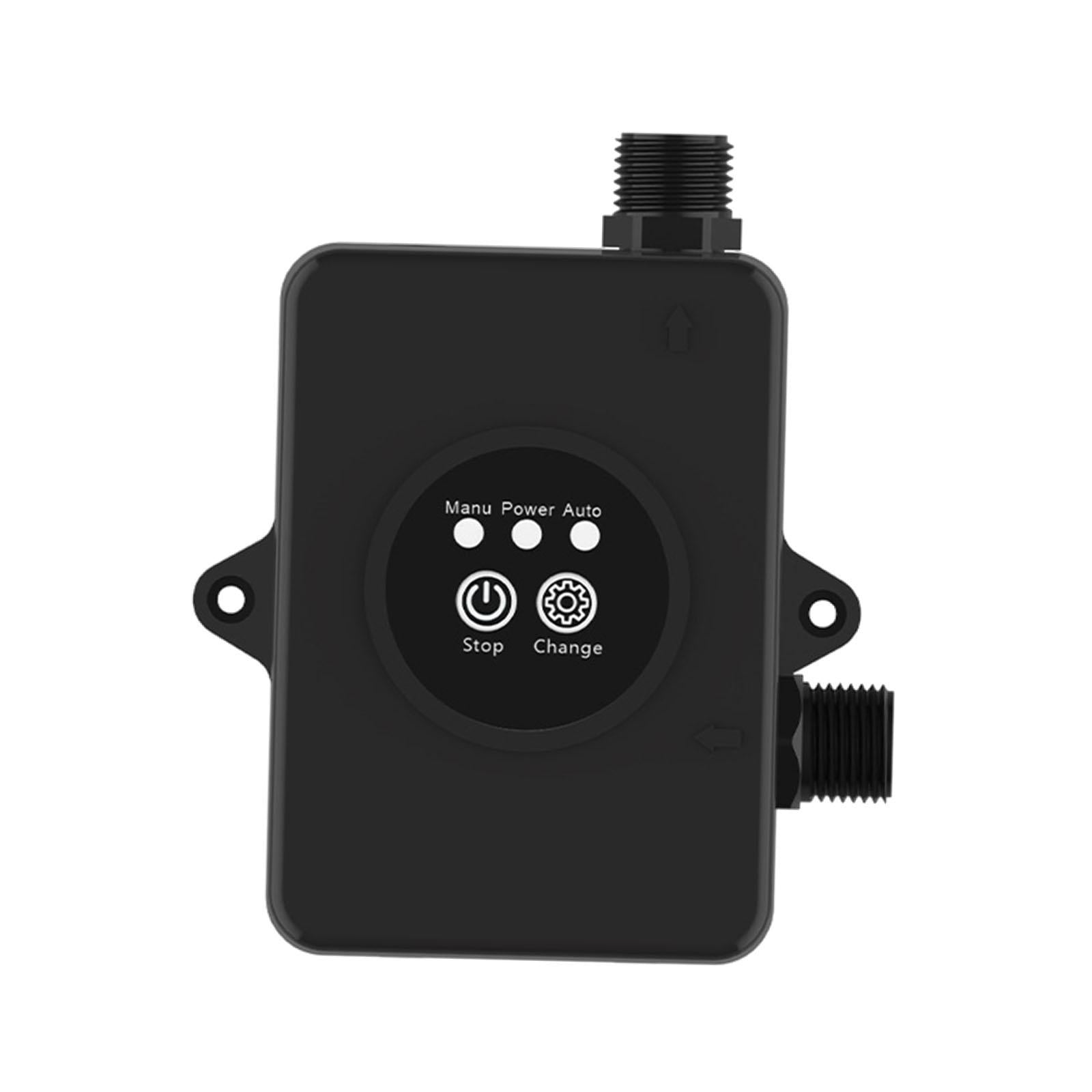 Water Pressure Pump Quiet Powerful Sturdy Accessories for Shower Garden Home Black