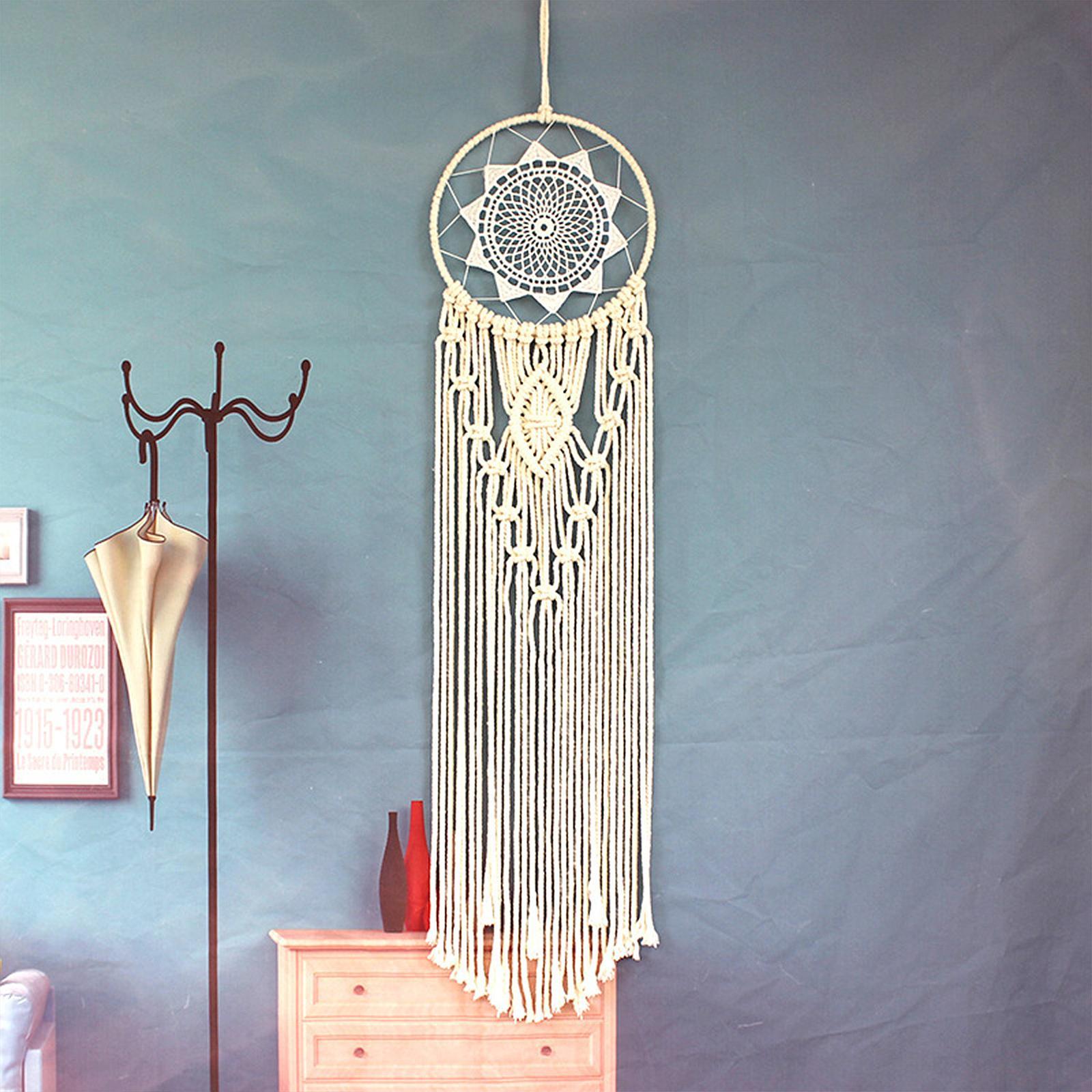 Woven Tapestry Bohemian Chic Dream Catcher for Nursery Room Living Room Dorm