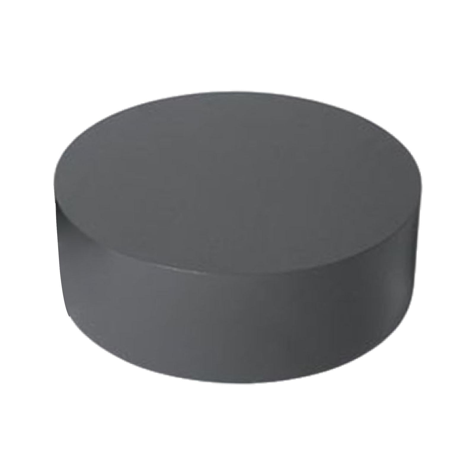Mannequin Display Pedestal Stand Home Clothing Store Cylinder Pedestal Stand Gray