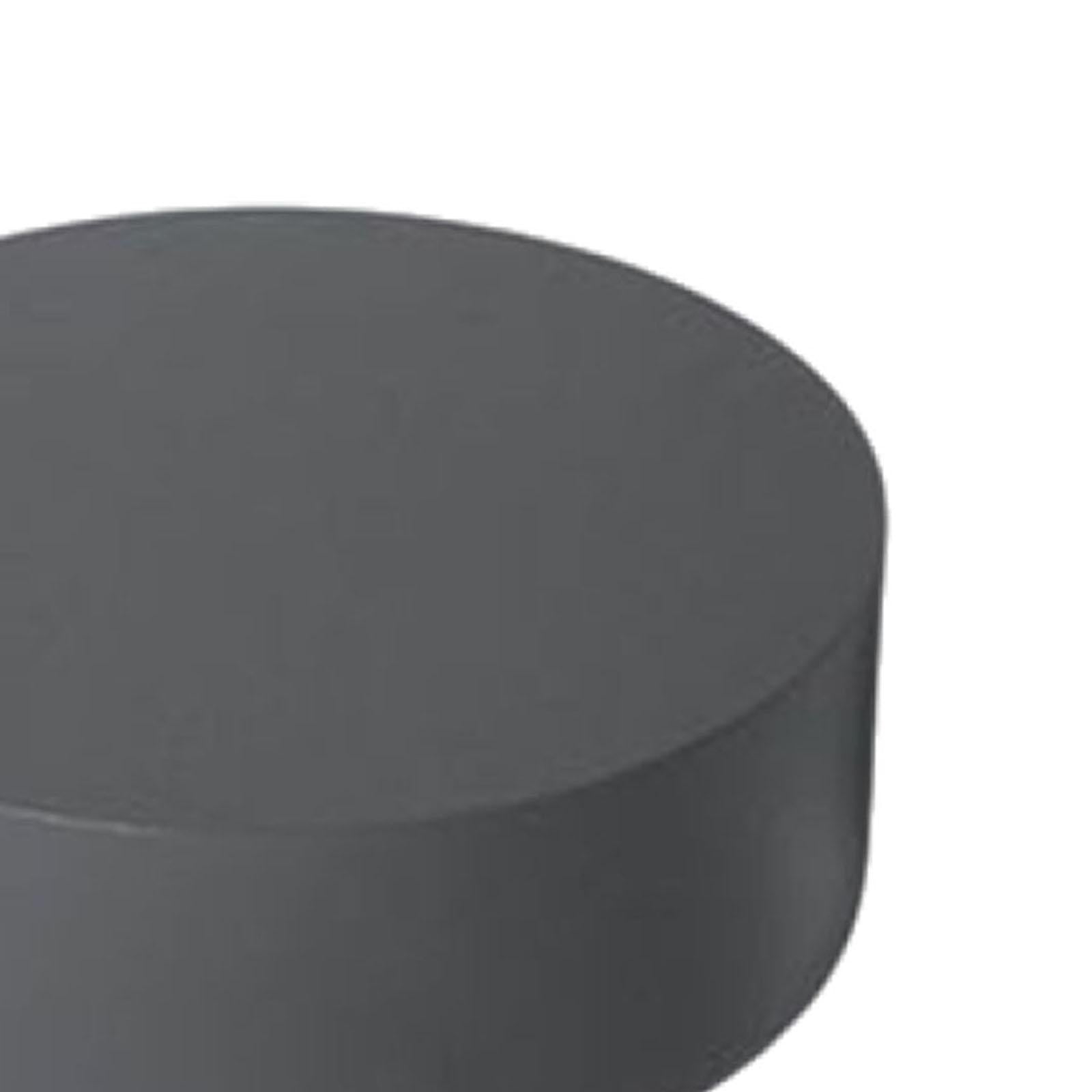Mannequin Display Pedestal Stand Home Clothing Store Cylinder Pedestal Stand Gray