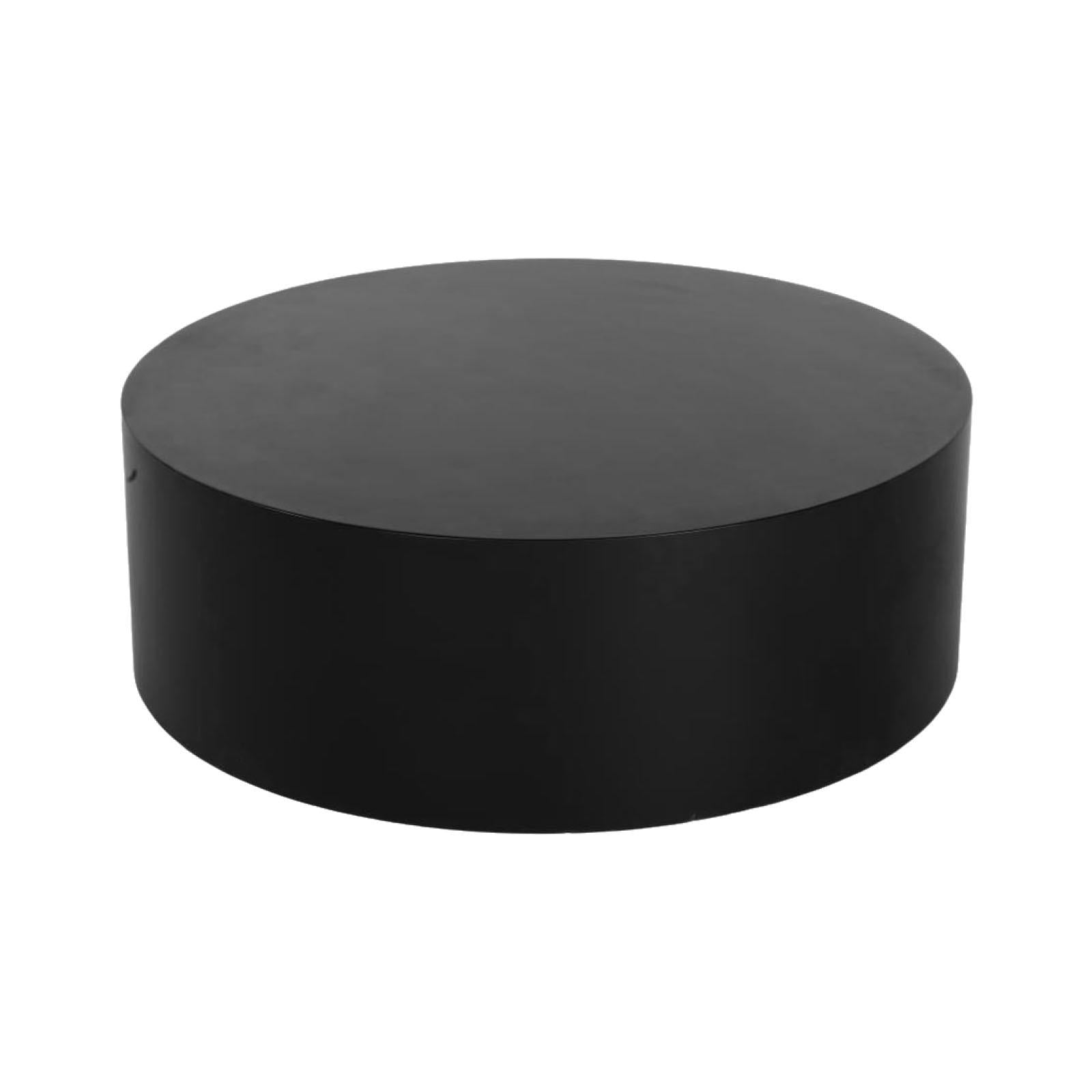 Mannequin Display Pedestal Stand Home Clothing Store Cylinder Pedestal Stand Black