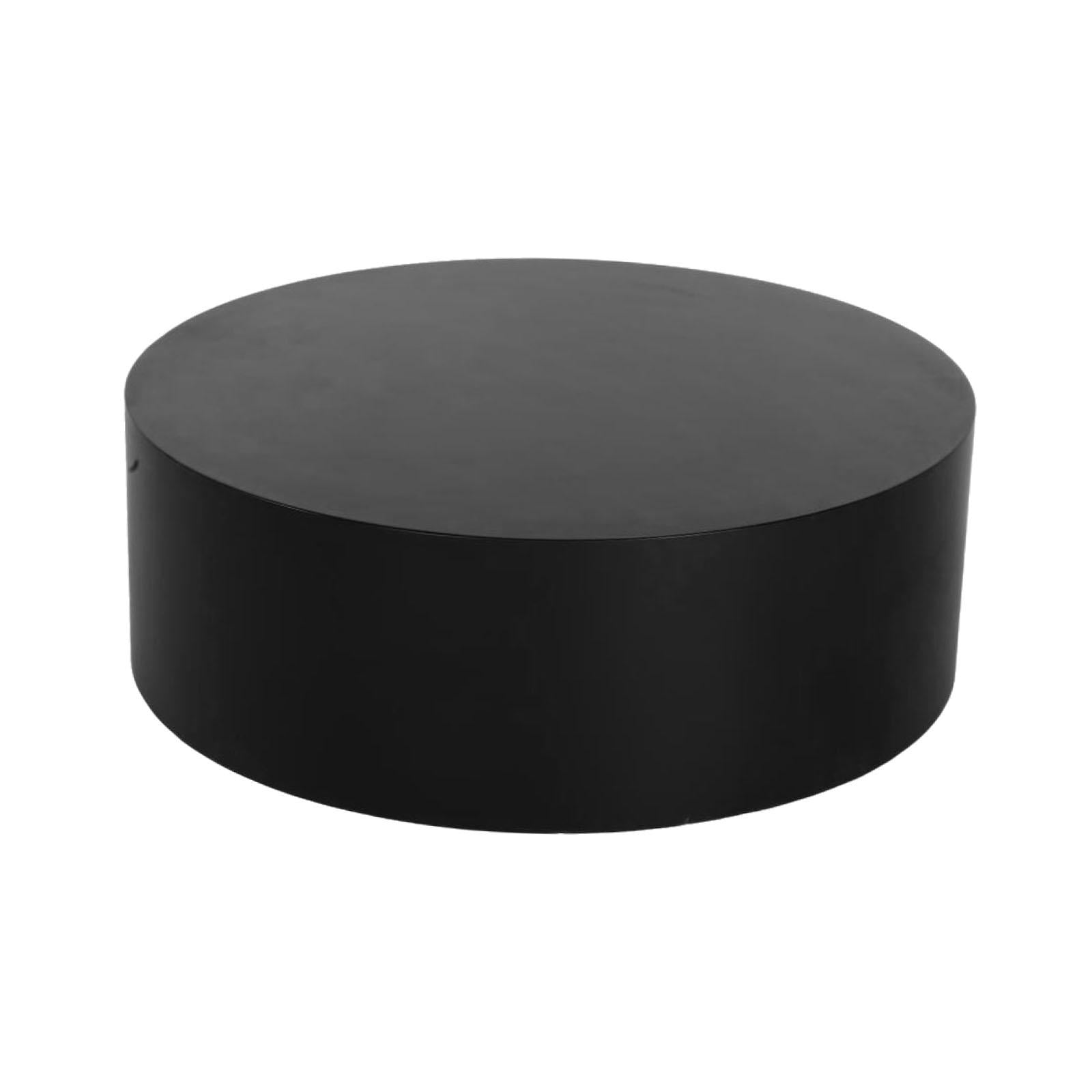 Mannequin Display Pedestal Stand Home Clothing Store Cylinder Pedestal Stand Black