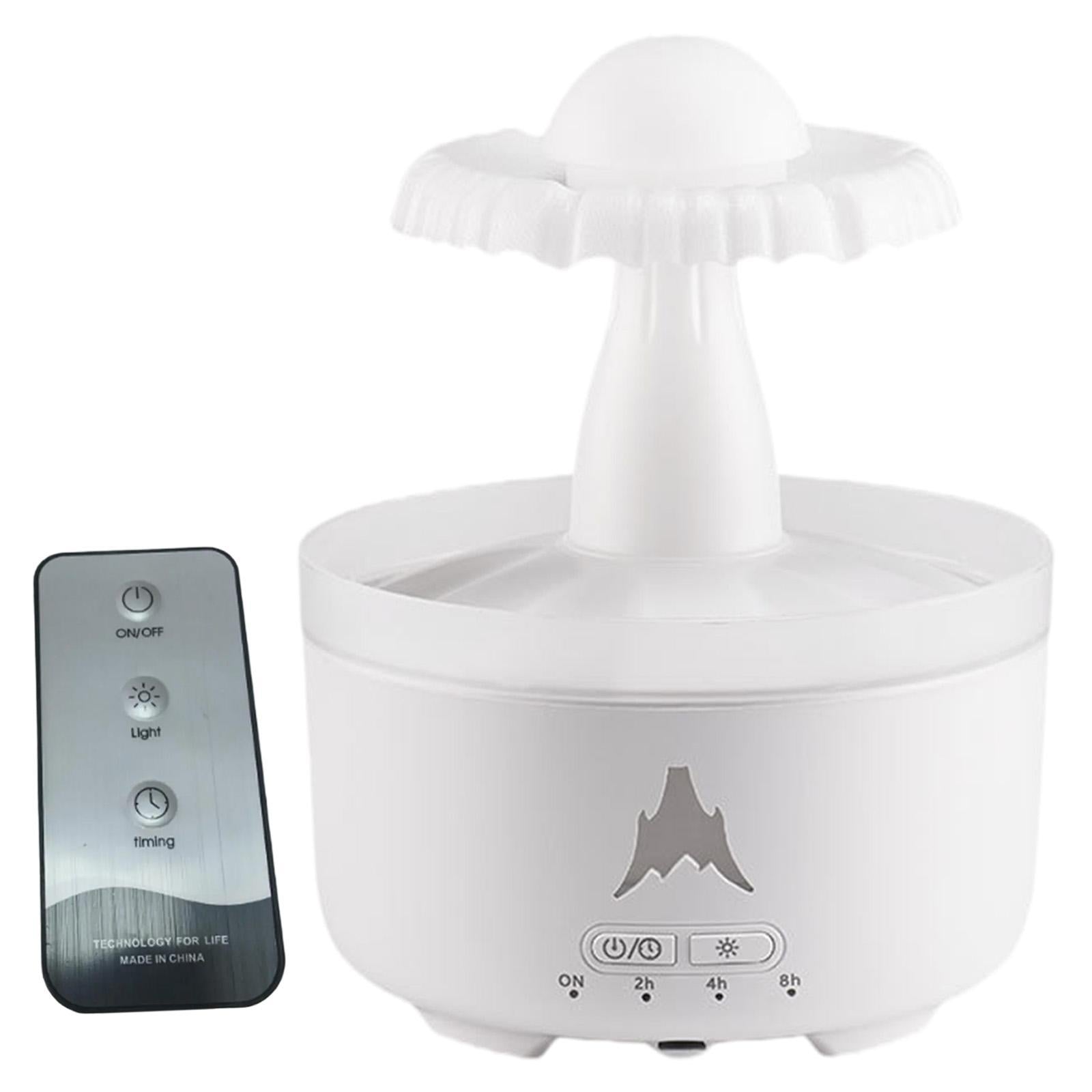 Raindrop Humidifier Essential Oil Diffuser US Power Adapter 3 timers for Gym