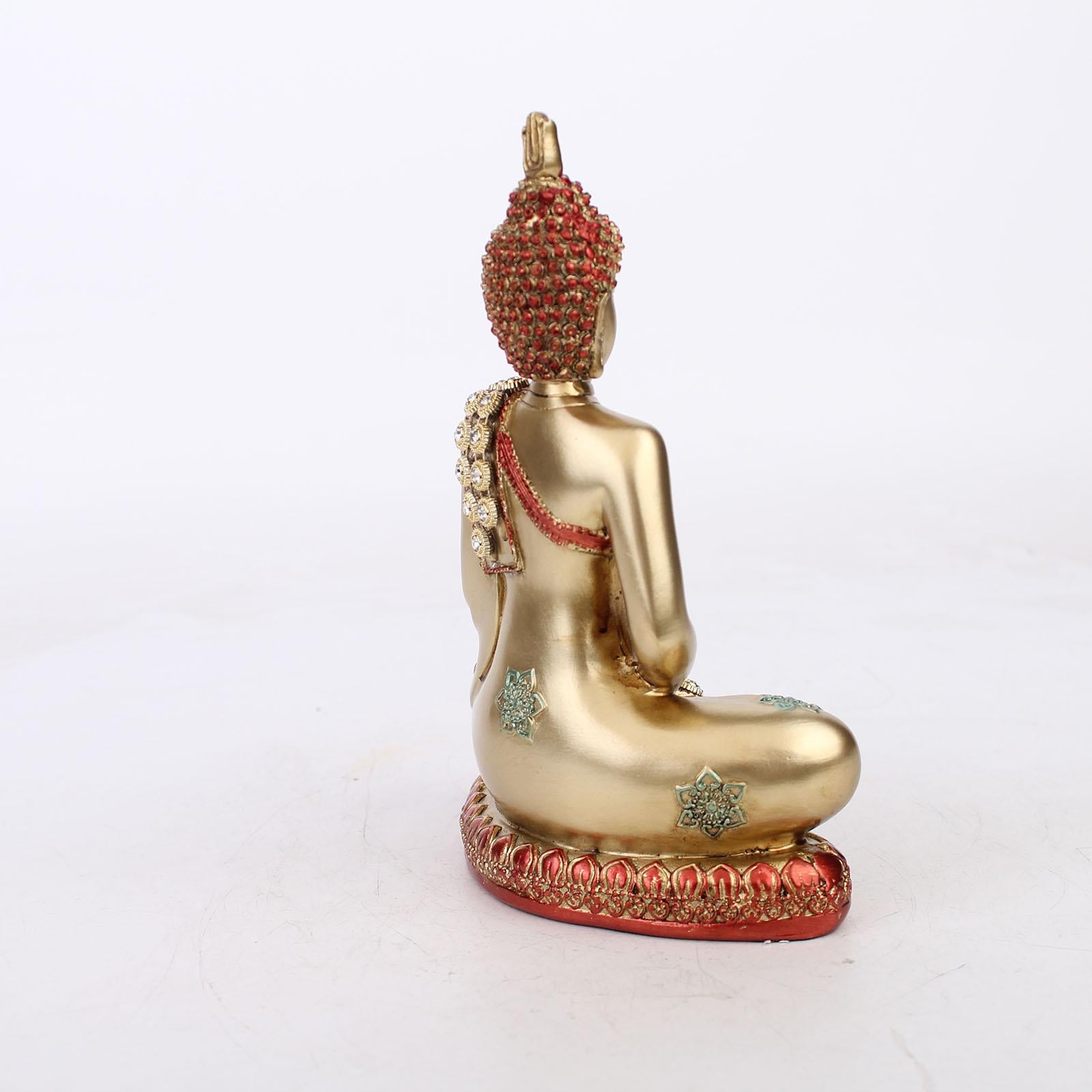 Thailand Buddha Statue Buddhism Decoration for Farmhouse Holiday Dining Room