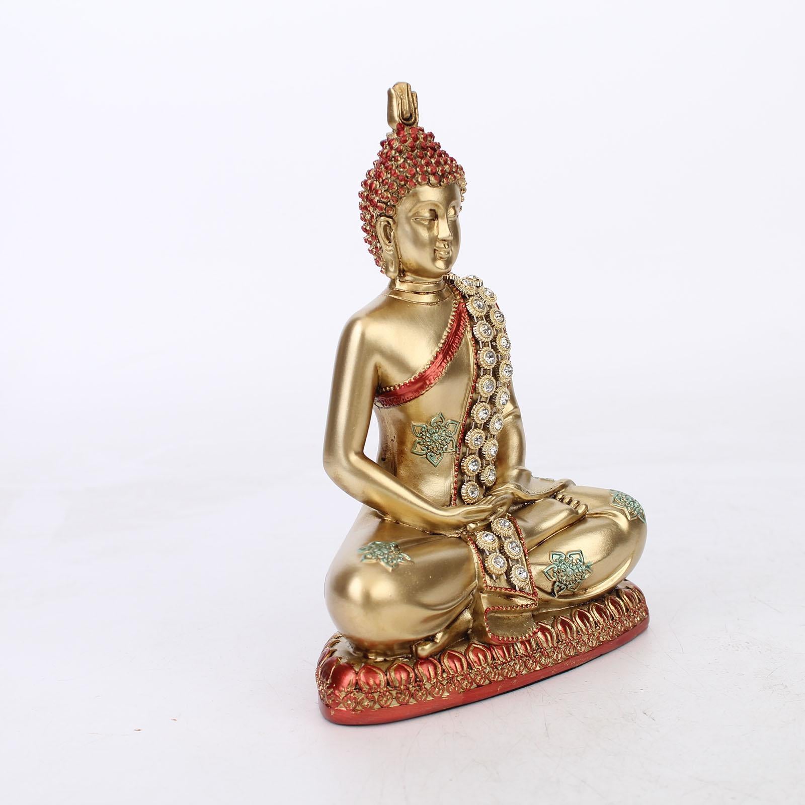 Thailand Buddha Statue Buddhism Decoration for Farmhouse Holiday Dining Room