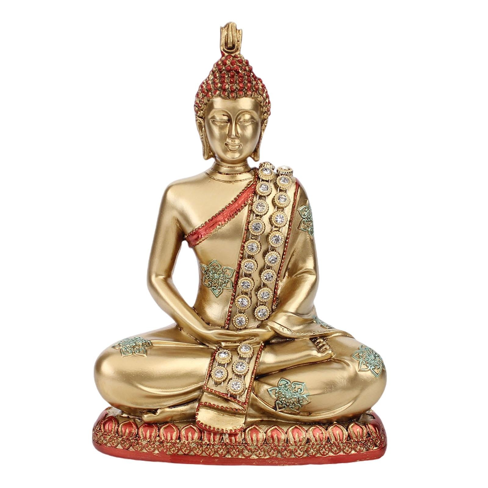 Thailand Buddha Statue Buddhism Decoration for Farmhouse Holiday Dining Room