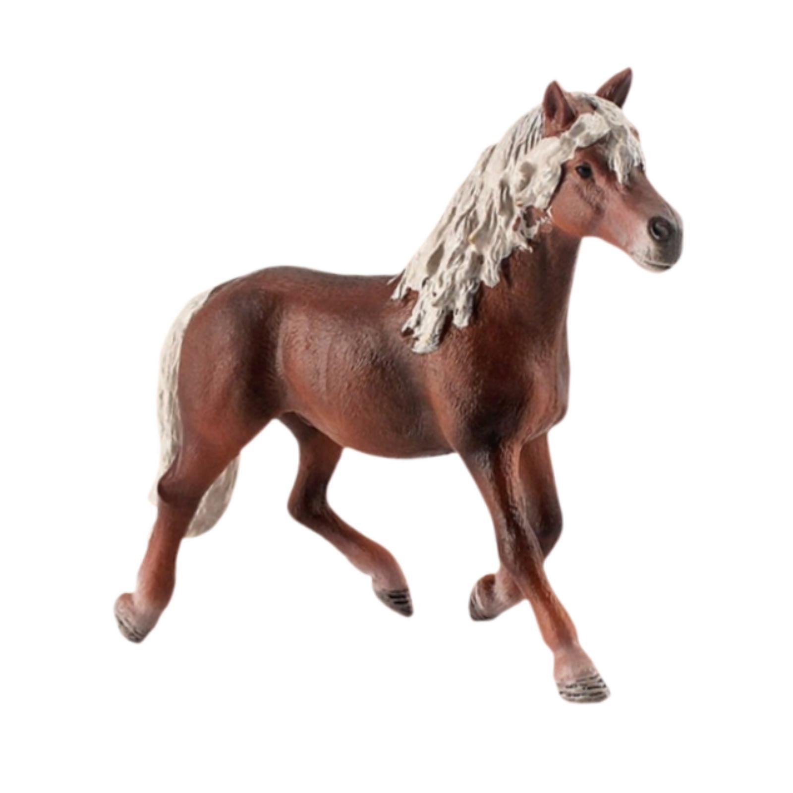 Haflinger Horse Statue Miniature Figurine Housewarming Shop Animal Sculpture