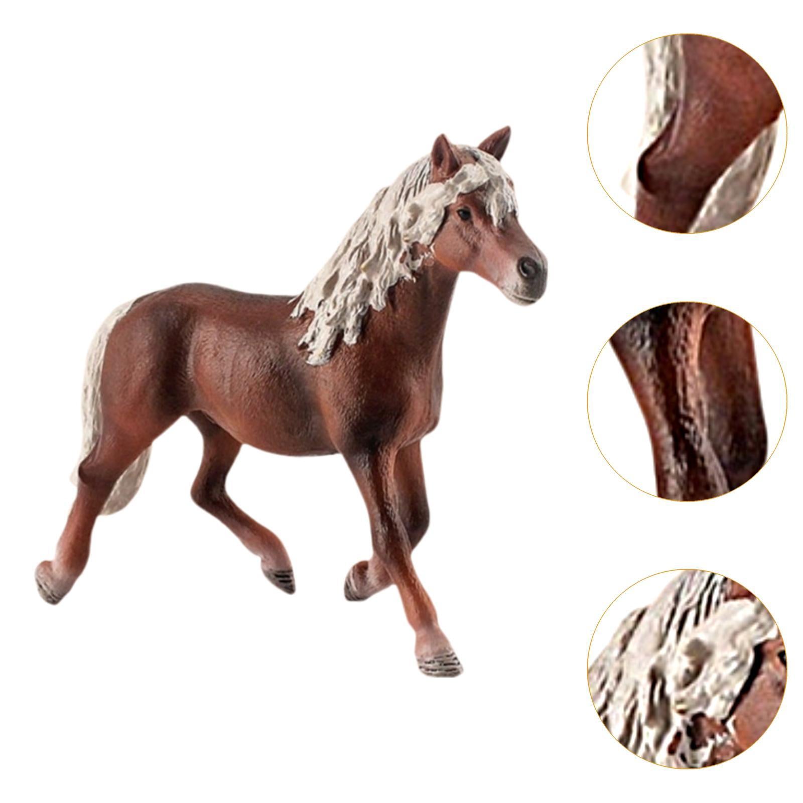 Haflinger Horse Statue Miniature Figurine Housewarming Shop Animal Sculpture