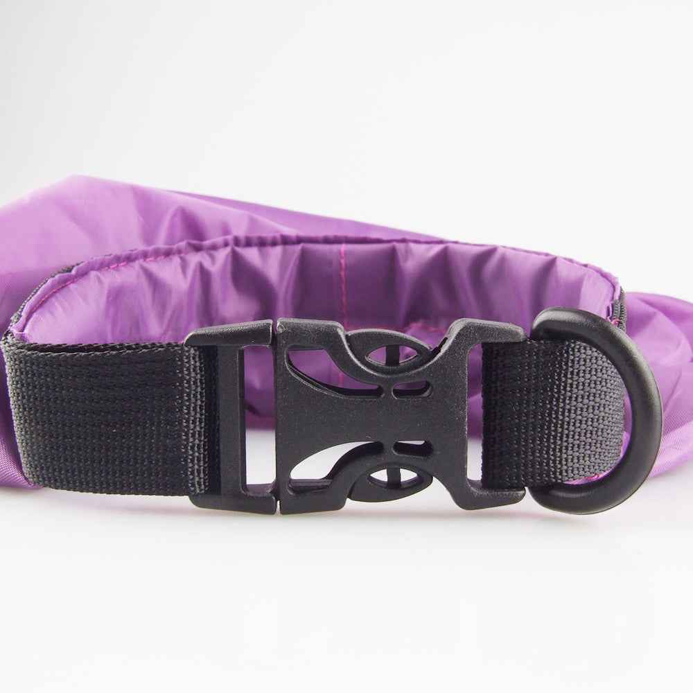 6L Waterproof Roll Top Compression Bag Dry Sack for Camping Floating Purple