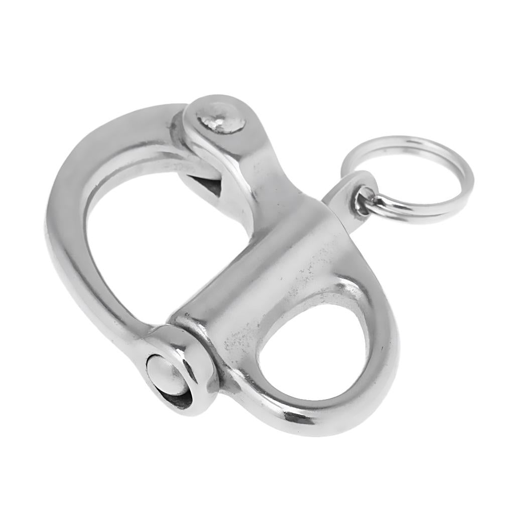 304 Stainless Steel Swivel Snap Shackle Fits for Kayak Canoe Boat Yacht