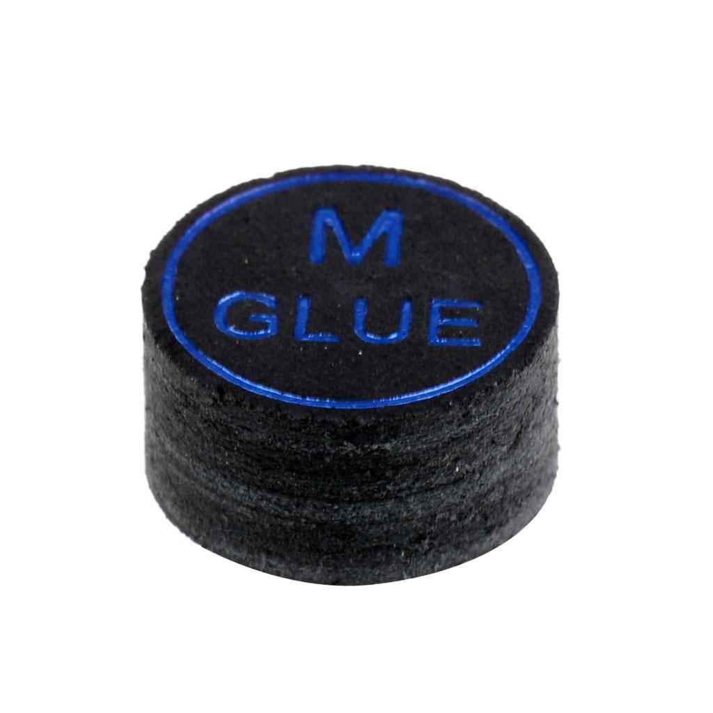 High Quality Pigskin Leather Billiard Pool Cue Tips Black 13mm Medium