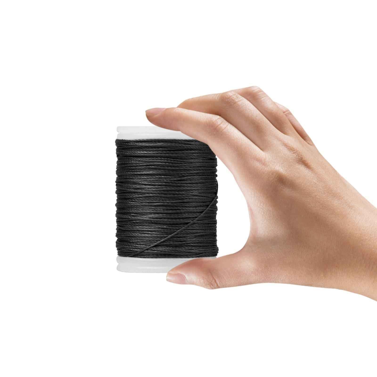 Ultrlalight110m Fiber Archery Nock Peep Bow String Serving Thread Bowstring Protect Thread Black