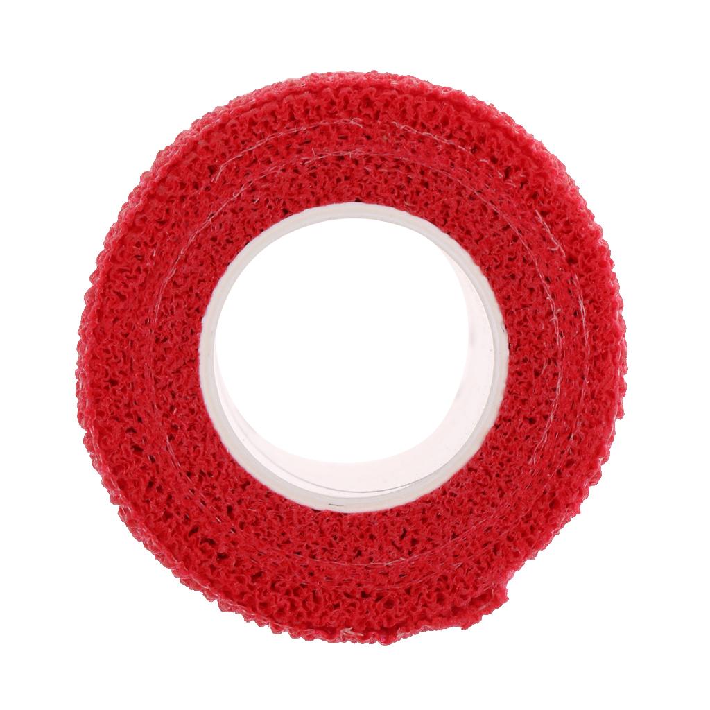 4x5cm First Aid Sports Ankle Care Stretch Self Adhesive Bandage Red