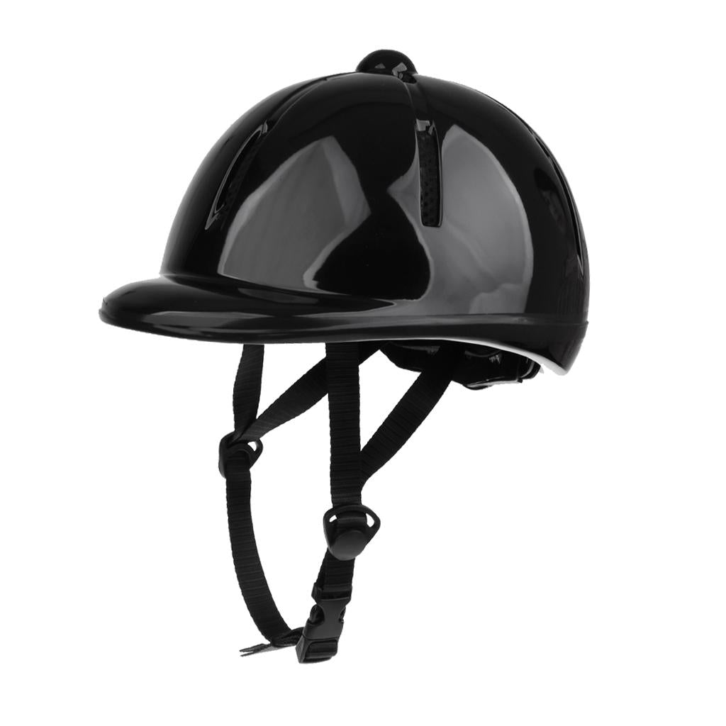 2 Pieces Kids Adjustable Horse Riding Hat/Helmet Head Protective Gear
