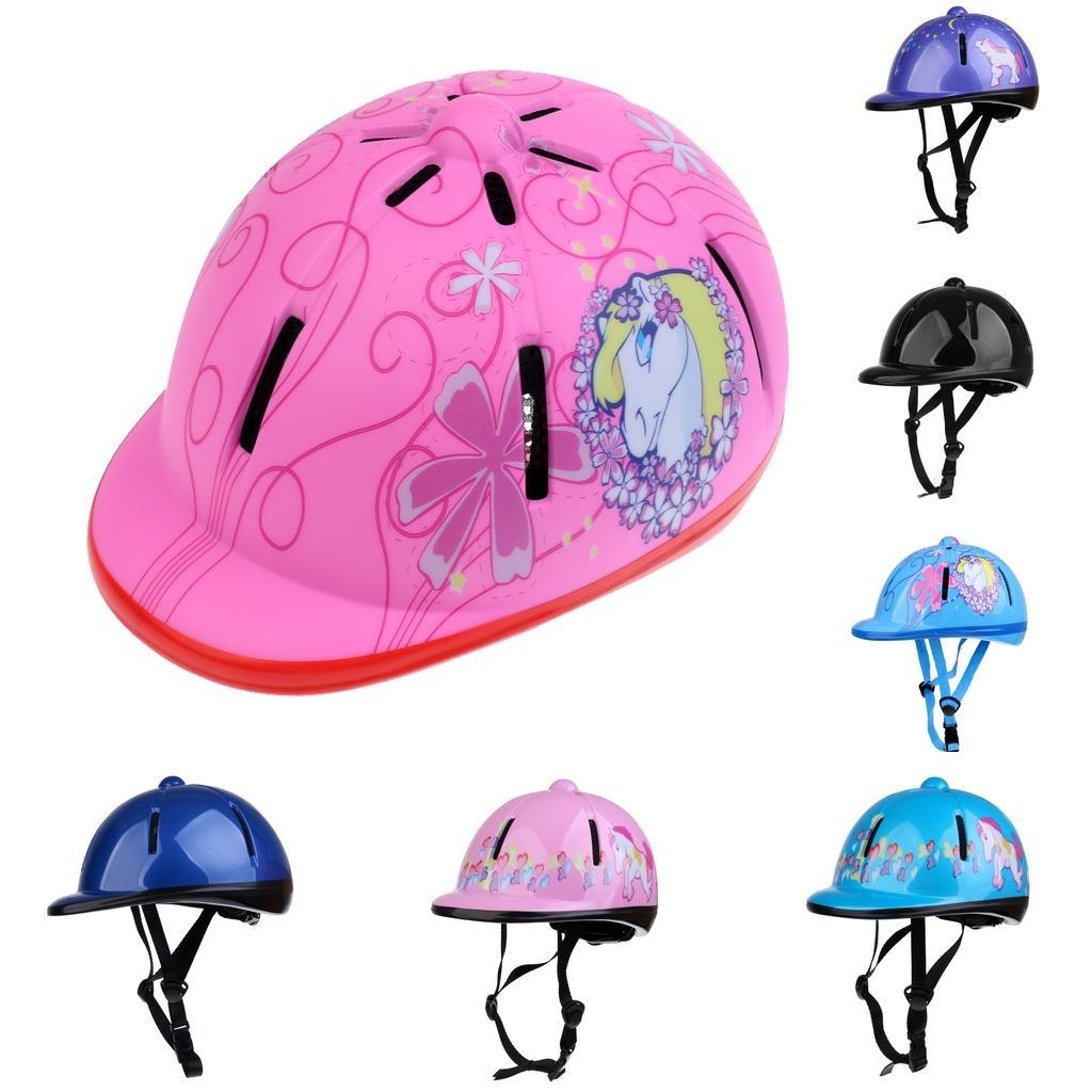 2pcs Children Kids Adjustable Horse Riding Hat/Helmet Head Protective Gear