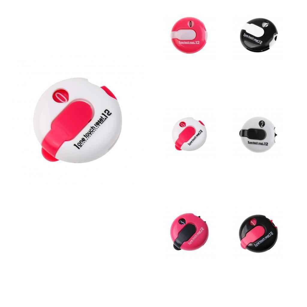 Mini Golf Score Counter Scorekeeper Scoring Tool Clip On Glove Black Pink
