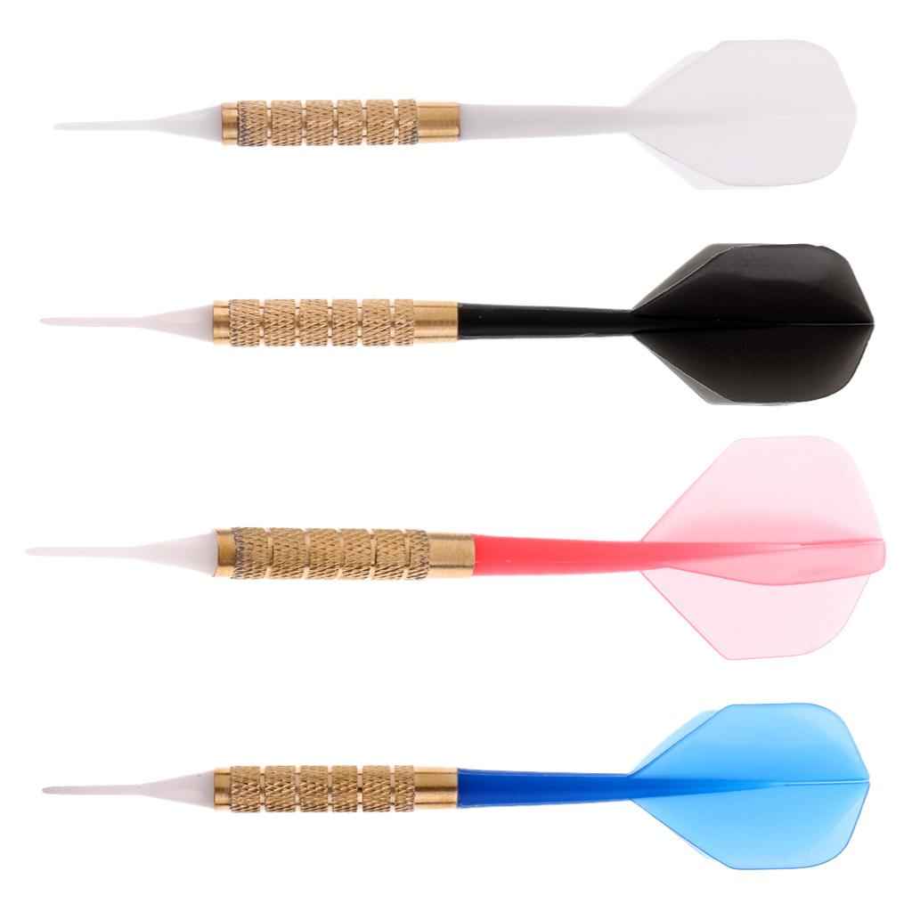 14 Grams Plastic Safety Soft Tip Dart for Electronic Soft Dartboard White