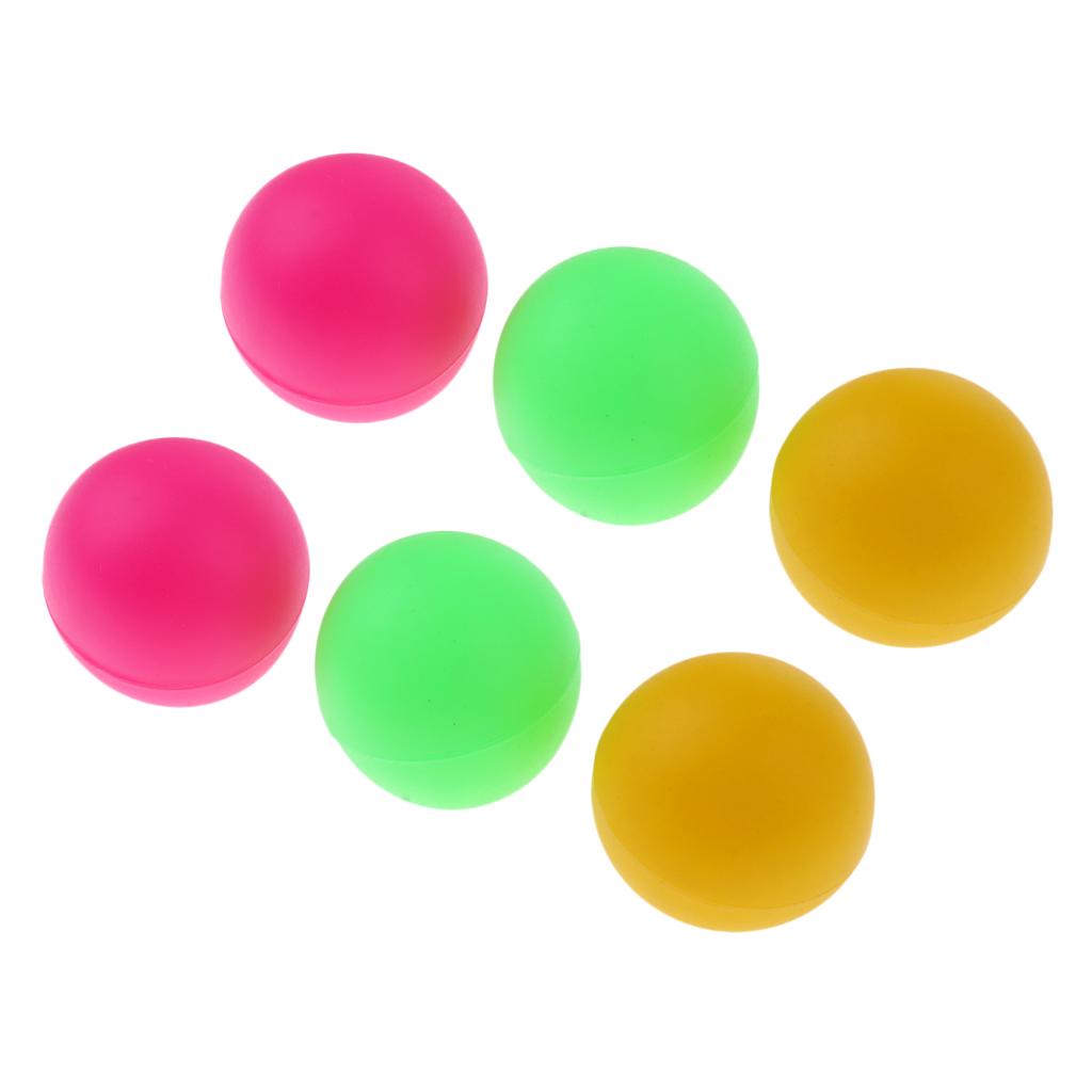 60 Pcs Beach Table Tennis Balls Beer Ping Pong Colorful Cat Balls