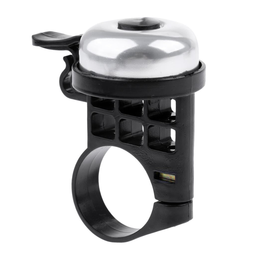 2xAluminum Alloy Bike Bell Loud Crisp Clear Sound Bike Ring Horn Accessories