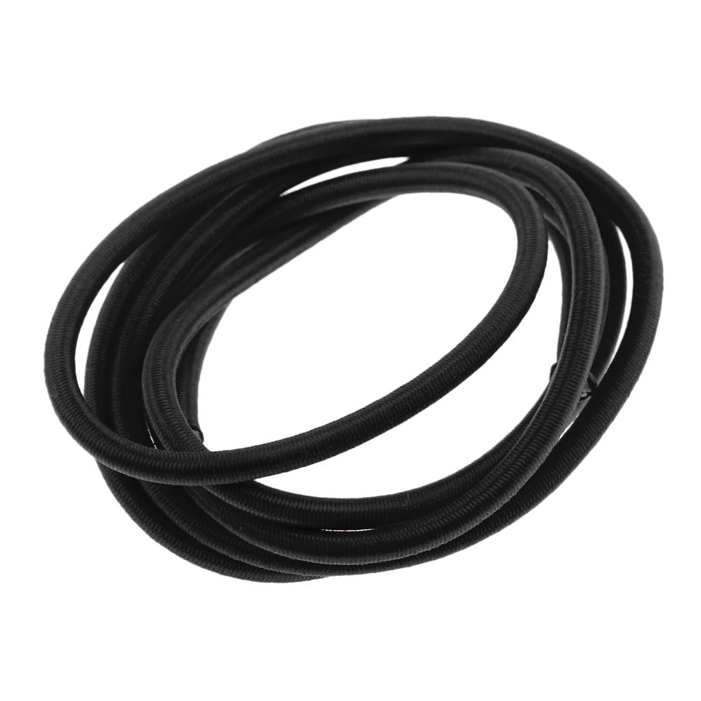 3x6mm Elastic Bungee Rope Shock Cord Tie Down Roof Rack UV Stable 2m