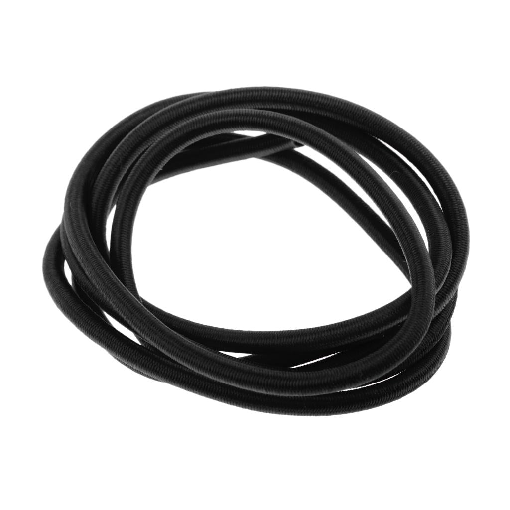 3x6mm Elastic Bungee Rope Shock Cord Tie Down Roof Rack UV Stable 2m