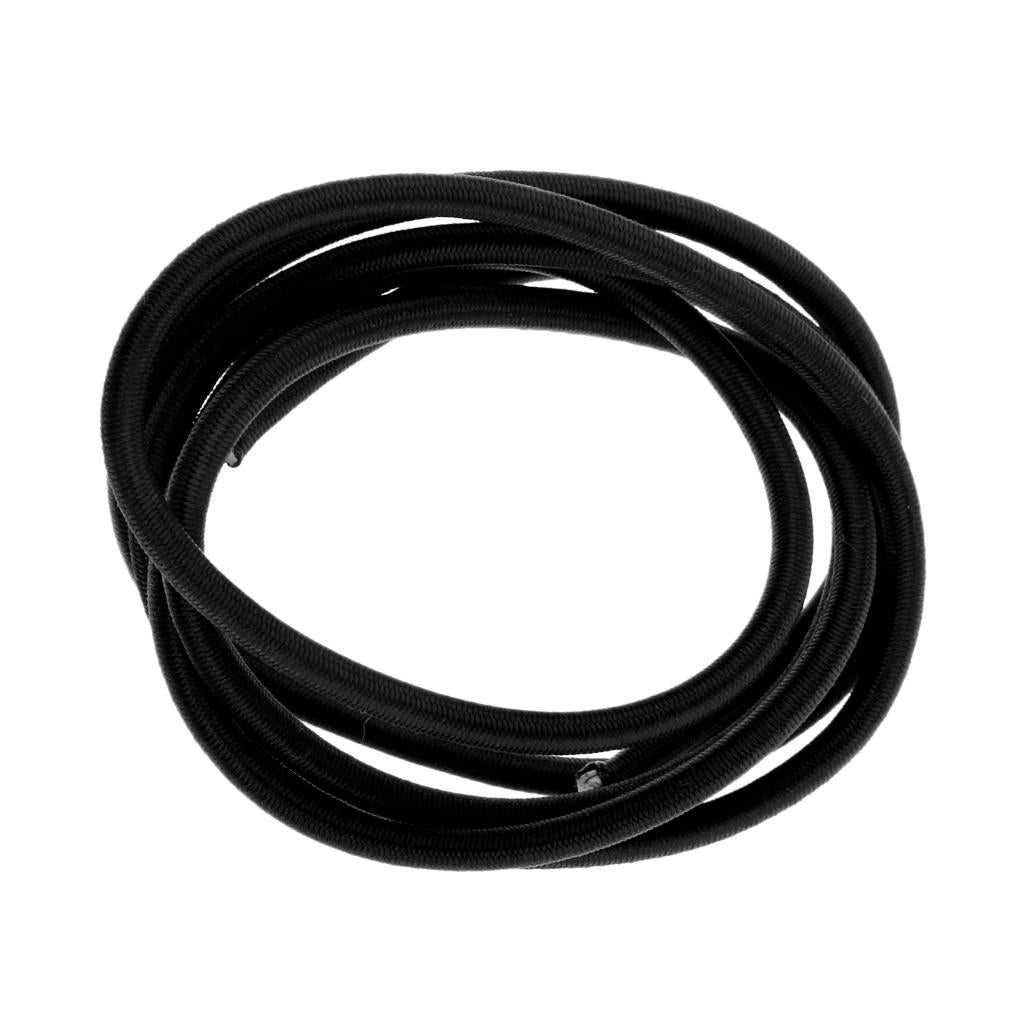 3x6mm Elastic Bungee Rope Shock Cord Tie Down Roof Rack UV Stable 2m