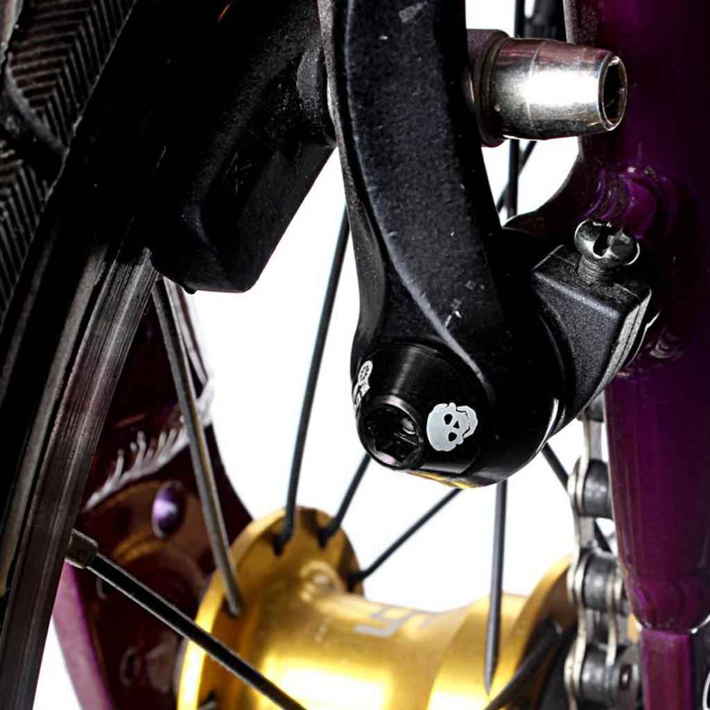 4x Lightweight Aluminium Alloy Bike Water Bottle Cage Bolts M6 Screws Black