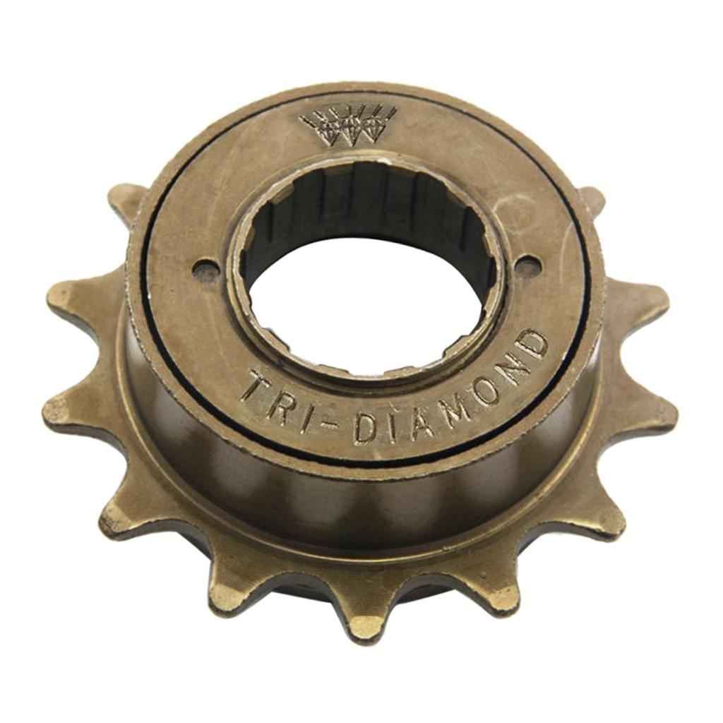 14T 34mm 1/2'' x 1/8'' Bronze BMX MTB Freewheel Mountain Bicycle Single Speed Bronze