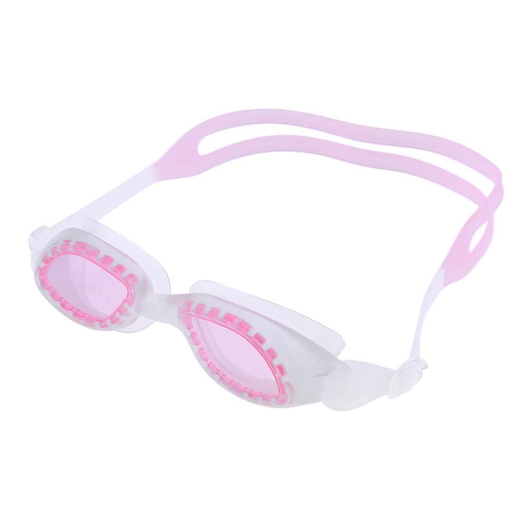 2xKids Anti-Fog Anti-UV Waterproof Swimming Goggles Glasses Eyewear Pink