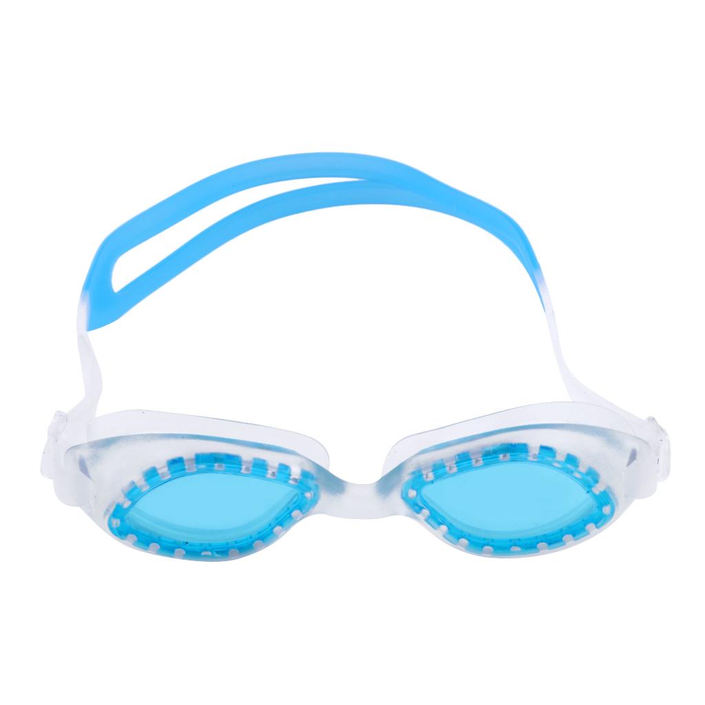 3xKids Anti-Fog Anti-UV Waterproof Swimming Goggles Glasses Eyewear Lake Blue