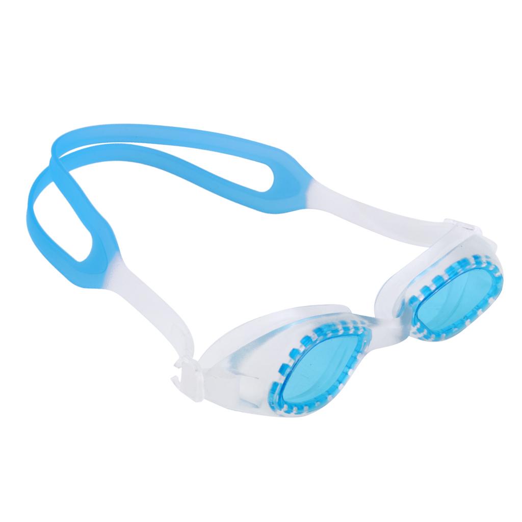 4xKids Anti-Fog Anti-UV Waterproof Swimming Goggles Glasses Eyewear Lake Blue