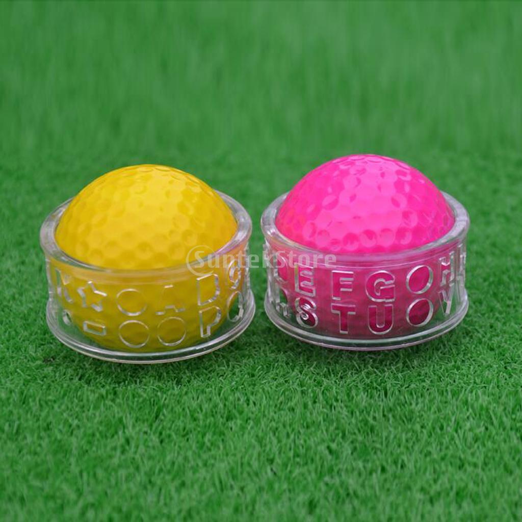 3xGolf Ball Liner Marker Line Drawing Alignment Tool with 3 Markers White