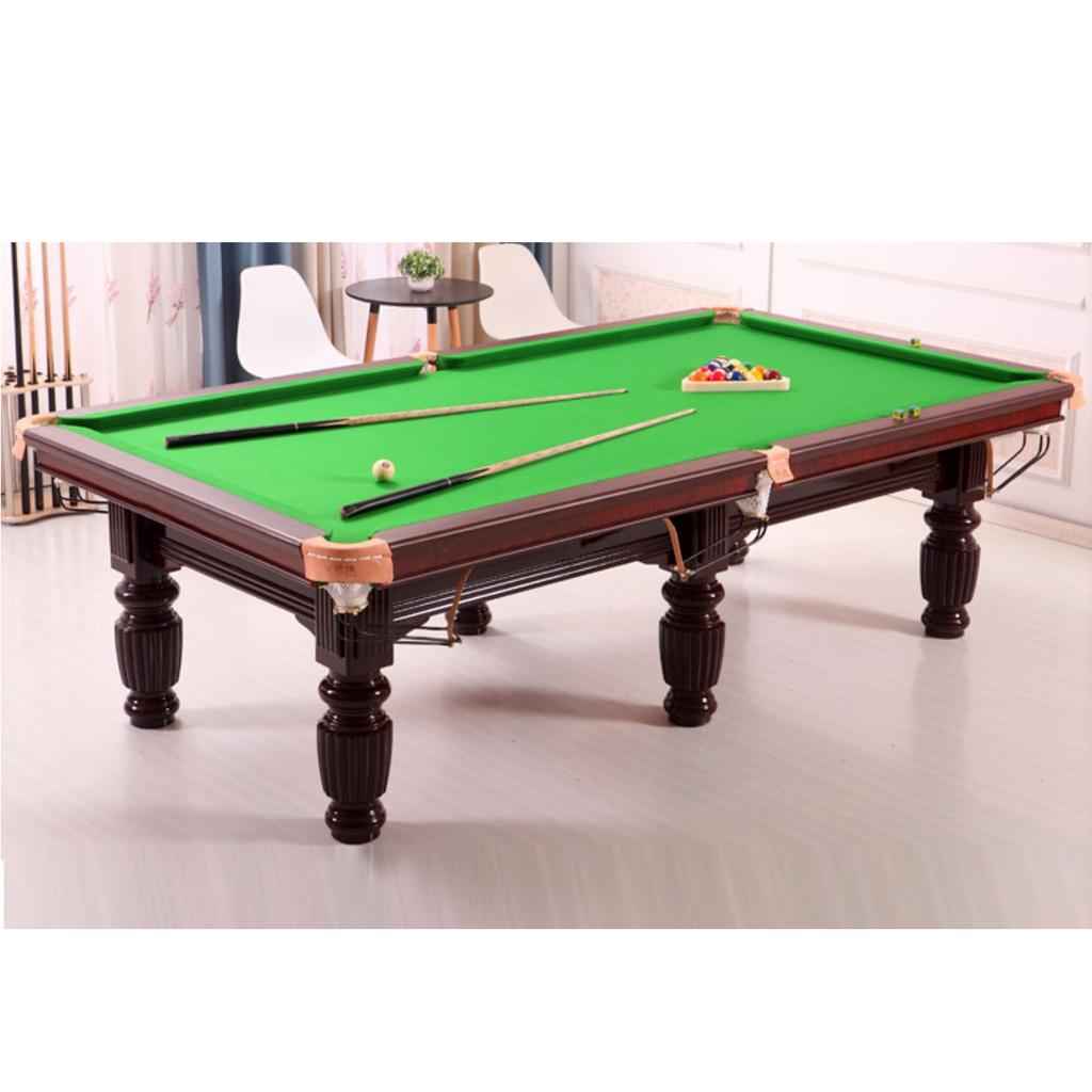 Pack of 6 Pool Eight Ball Table Pocket Rail Leather Belt Billiards Accessories