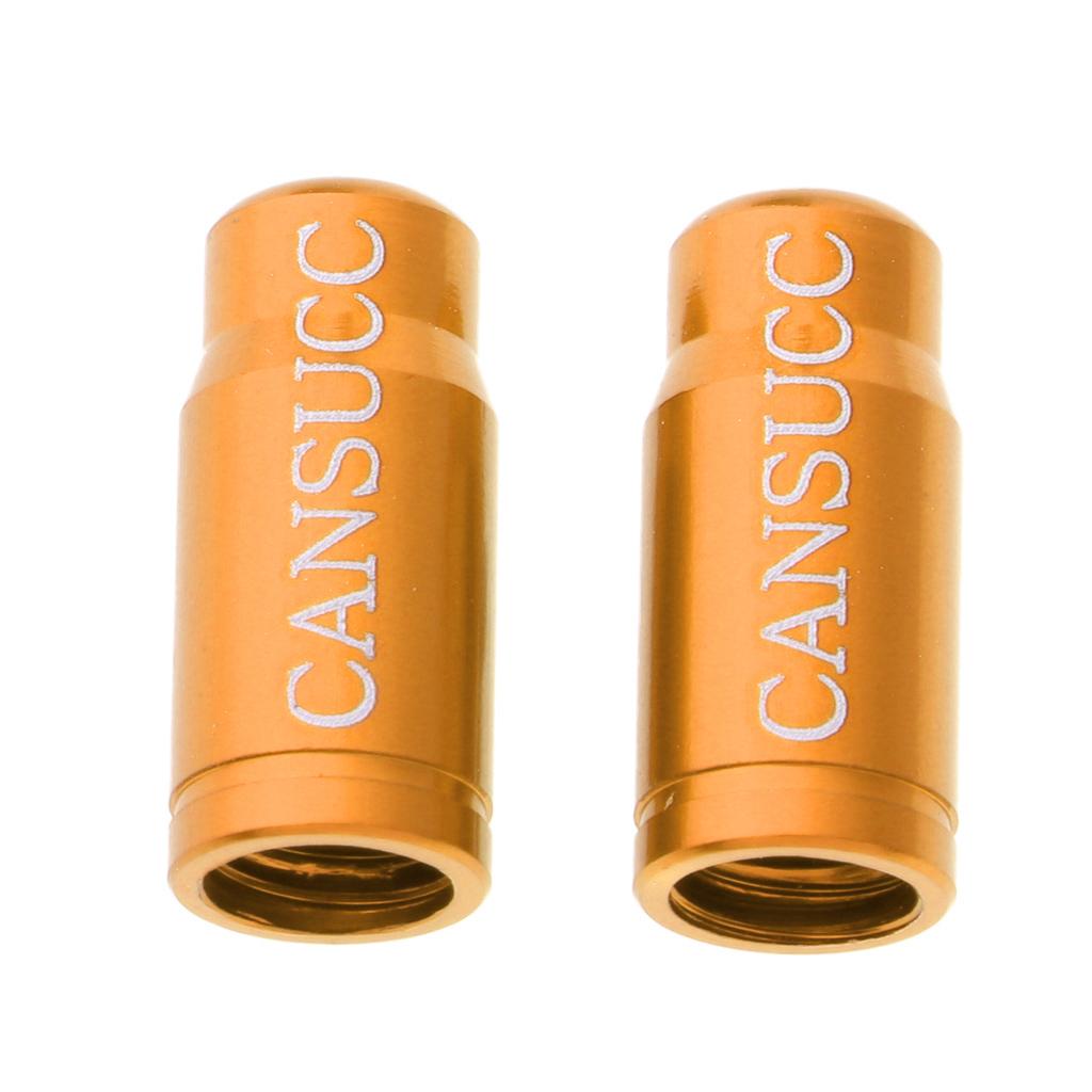 3x10Pcs Bike Valve Cap Dust Cover MTB Road Bicycle Accessories Schrader Gold