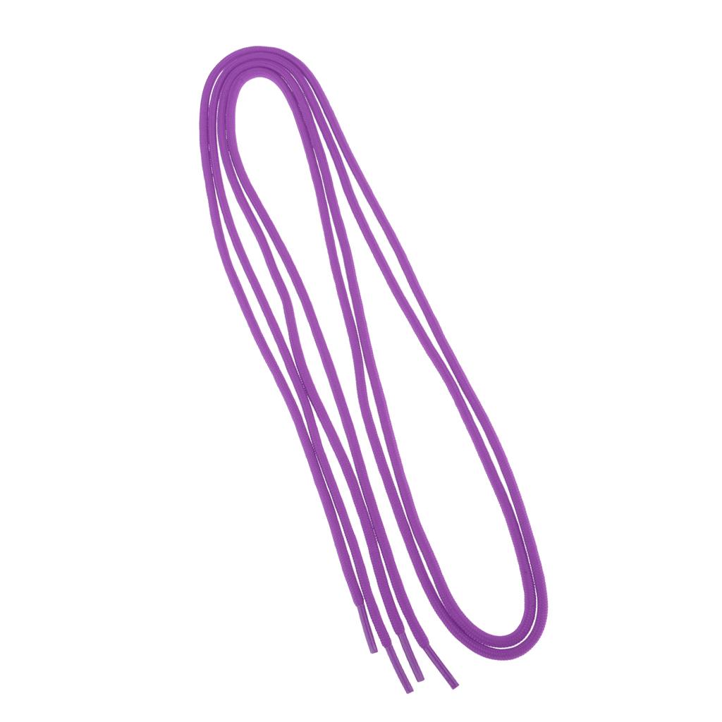 3xRound Athletic Shoe Laces for Sneakers Sport Running Shoe Purple