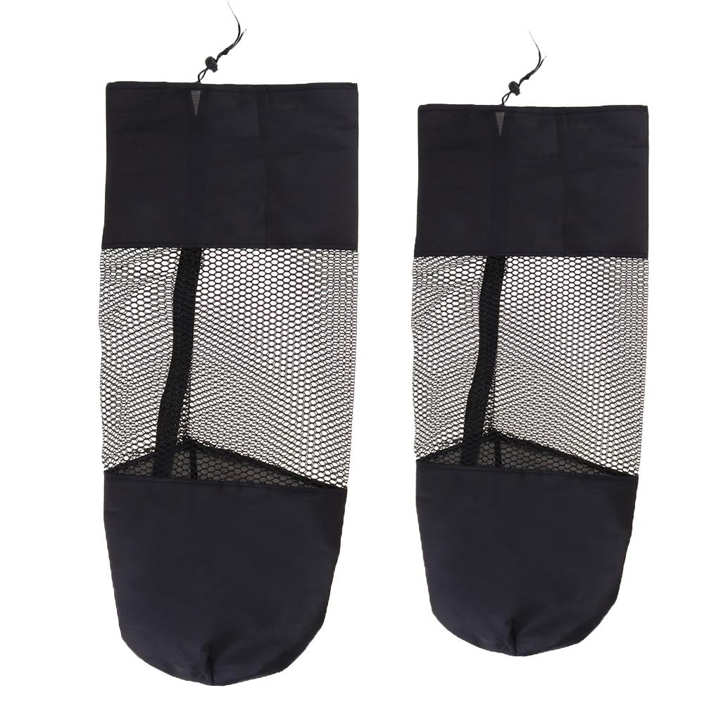 4xPortable Yoga Pilates Mat Sling Bag Shoulder Carrier Mesh Center 10mmx61cm