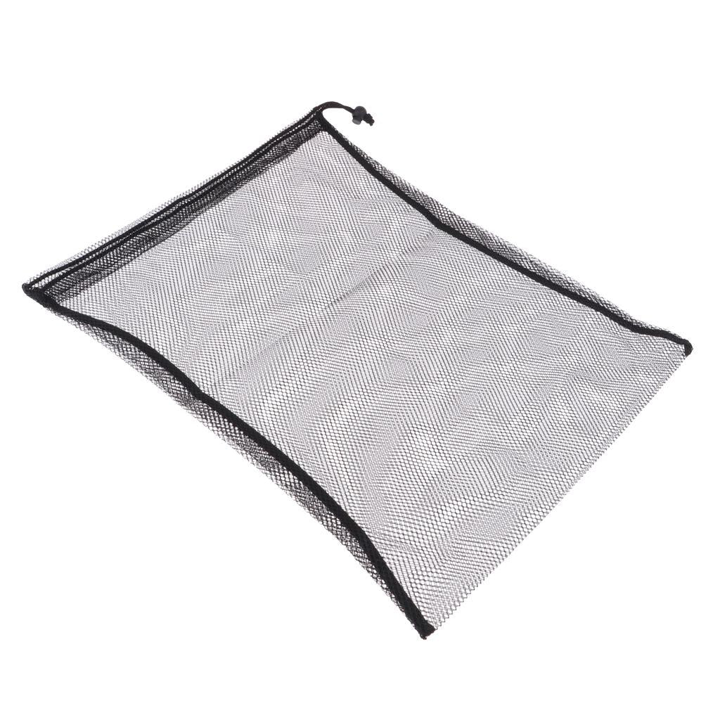 4xDrawstring Sneaker Bag Vented Mesh Backpack Training Sport Shoes Carry Sack