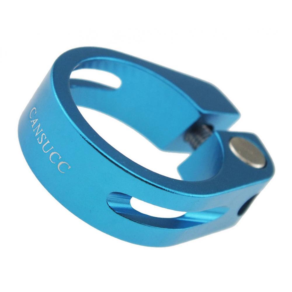 4x31.8mm SeatPost Clamp Tube Clip Quick Release Mountain Road Bike Part Blue