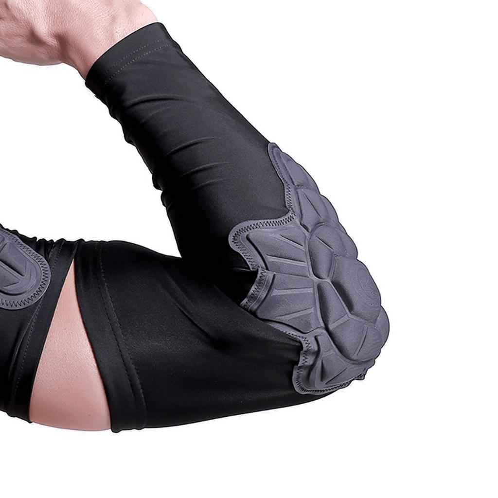 Elastic Elbow Support Compression Padded Brace Arm Sleeve Protector 2XL