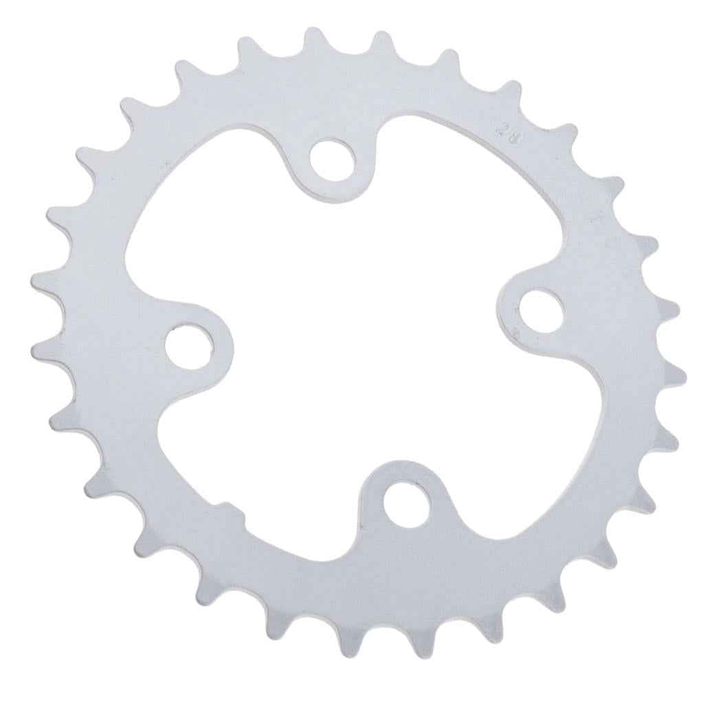 1 Piece Bike Chainring 64mm BCD Single Speed Chain Ring 28T