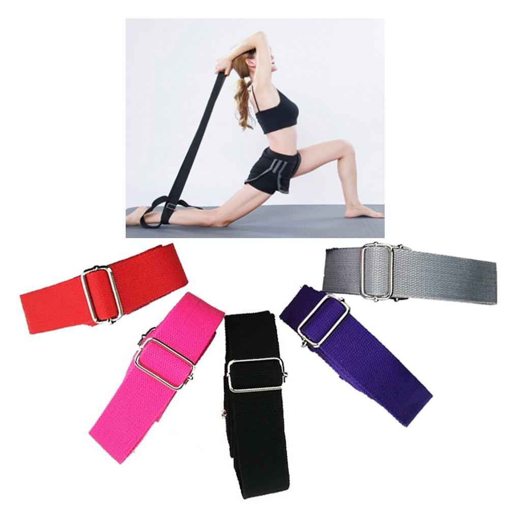 Ballet Door Stretch Band Leg Foot Stretching Strap Dance Stretcher Black