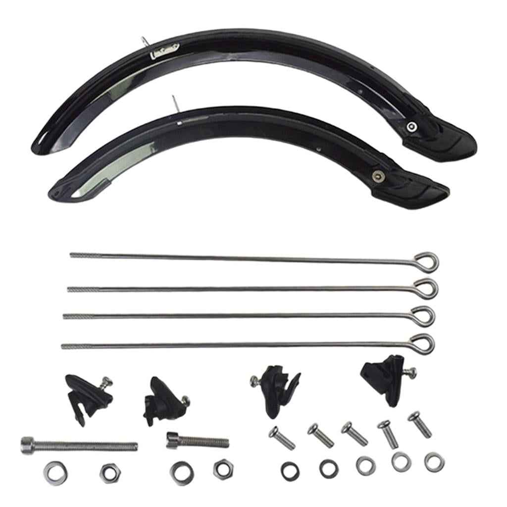 20'' 14'' Folding Bike Mudguard Set for V Brake Bicycle Mud Guards 14 Inch