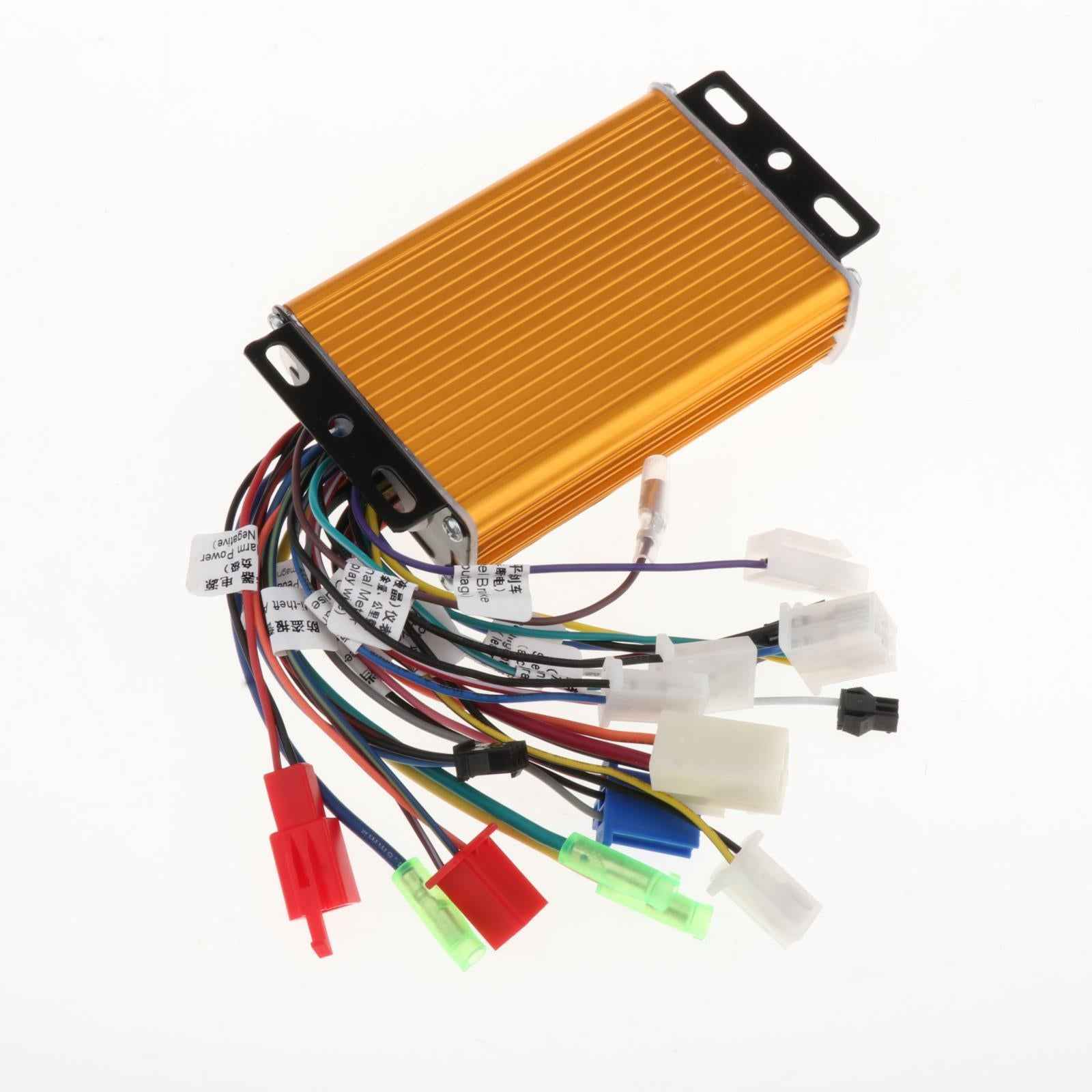 36V/48V 350W Motor Brushless Controller E-Bike Control Box Upgraded Orange