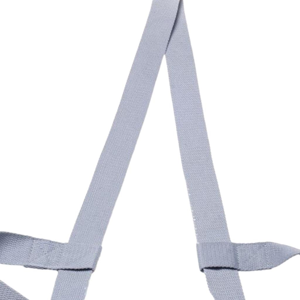 4xCotton Yoga Mat Strap Pilates Mat Carrier Fitness Stretchy Loop Grey