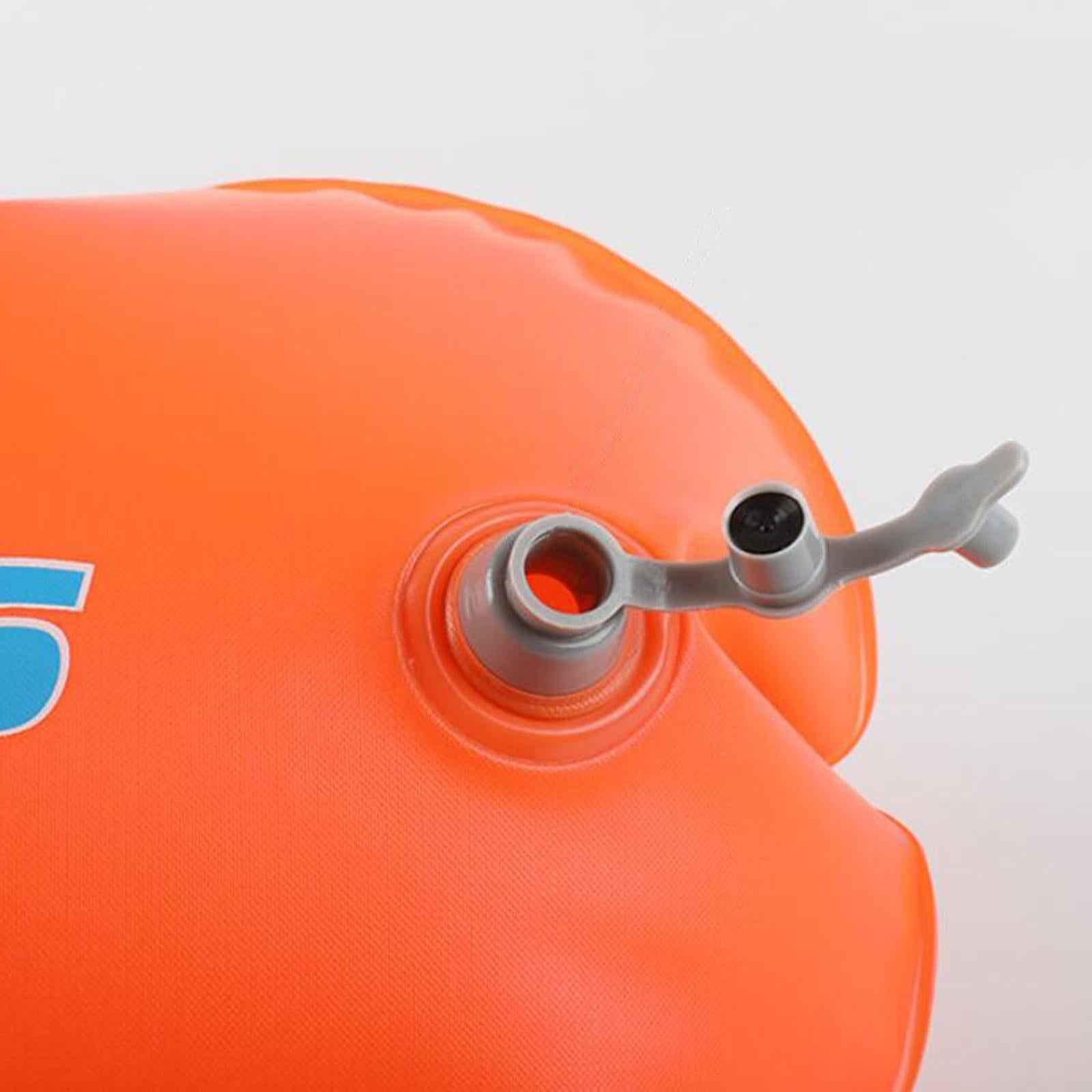 Inflatable Swimming Tow Float with Waist Belt Water Swim Buoy Air Bag Safety