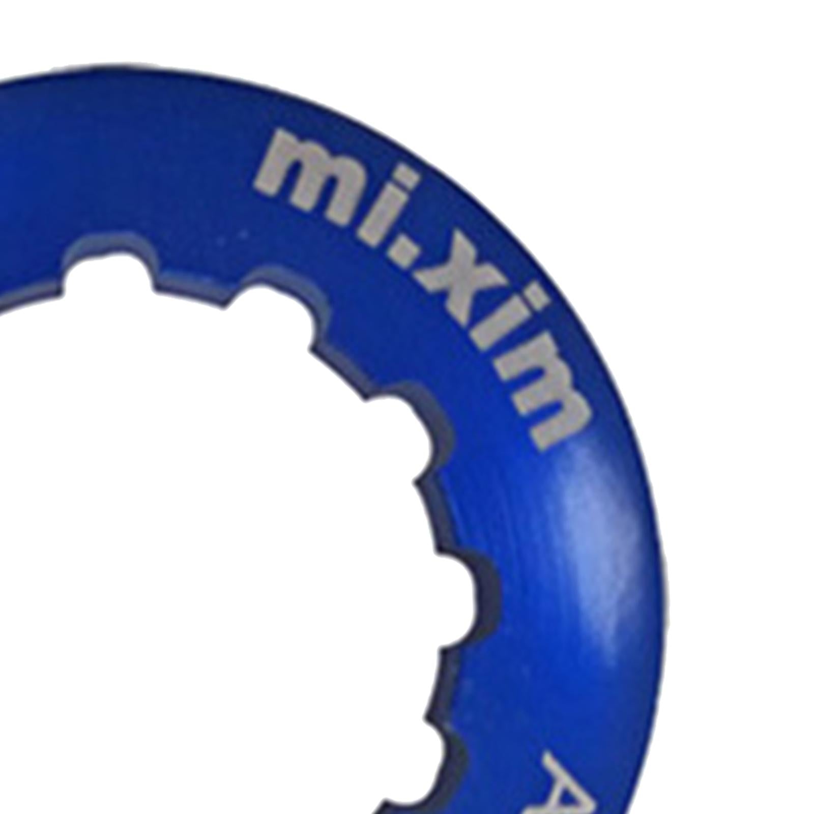 4x11T Bike Cassette Cover Freewheel Lock Ring Fixing Lid Flywheel Blue