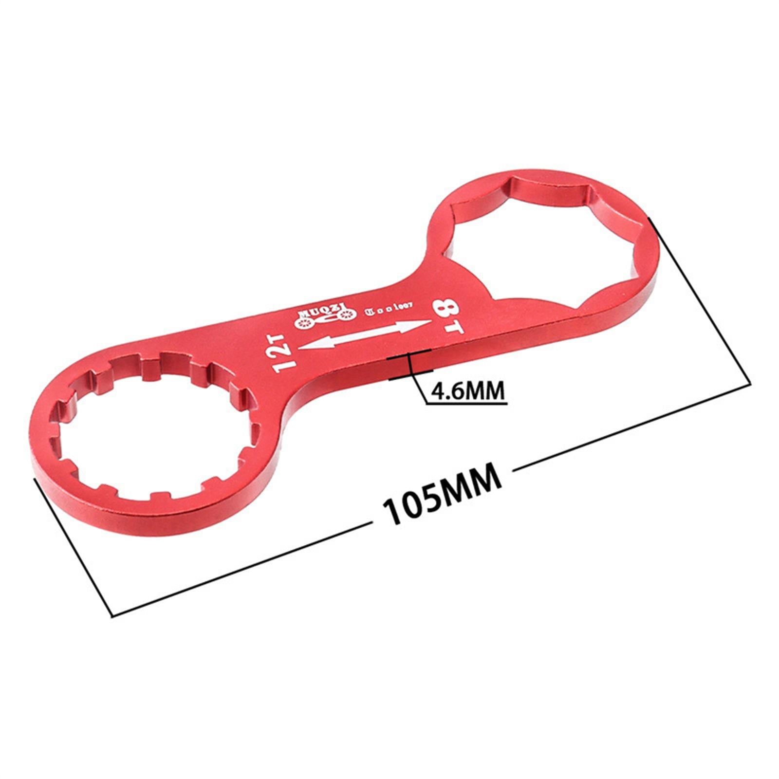 3xBike Bicycle Front Fork Caps Wrench Aluminum Alloy for XCT RST XCR Red