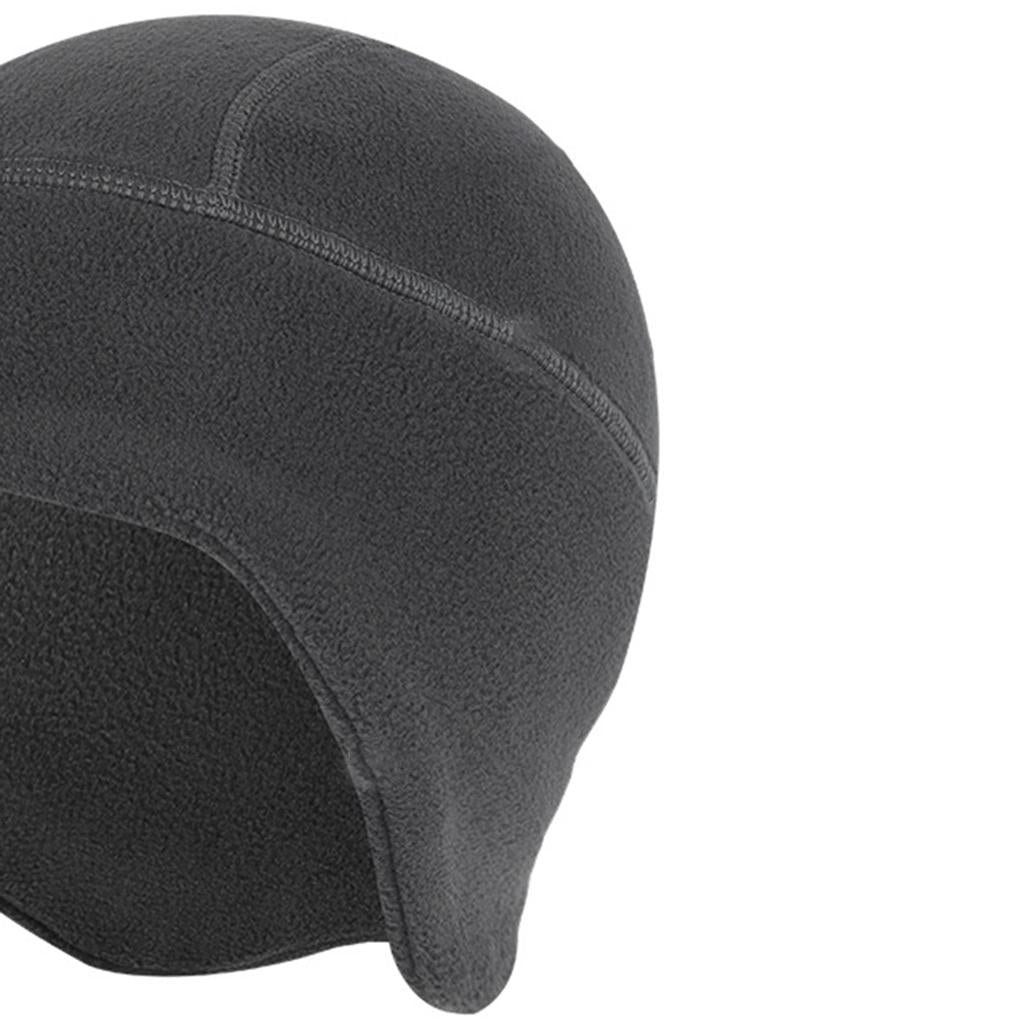 3xWindproof Skull Caps Warm Helmet Liner Cycling Hat Winter for Skiing Unisex