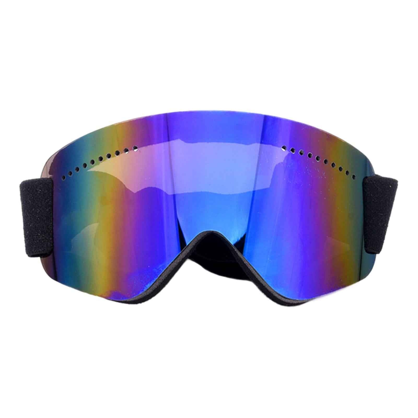 Ski Goggles Women Men Windproof Sunglasses for Cycling Skating Snowmobile Blue