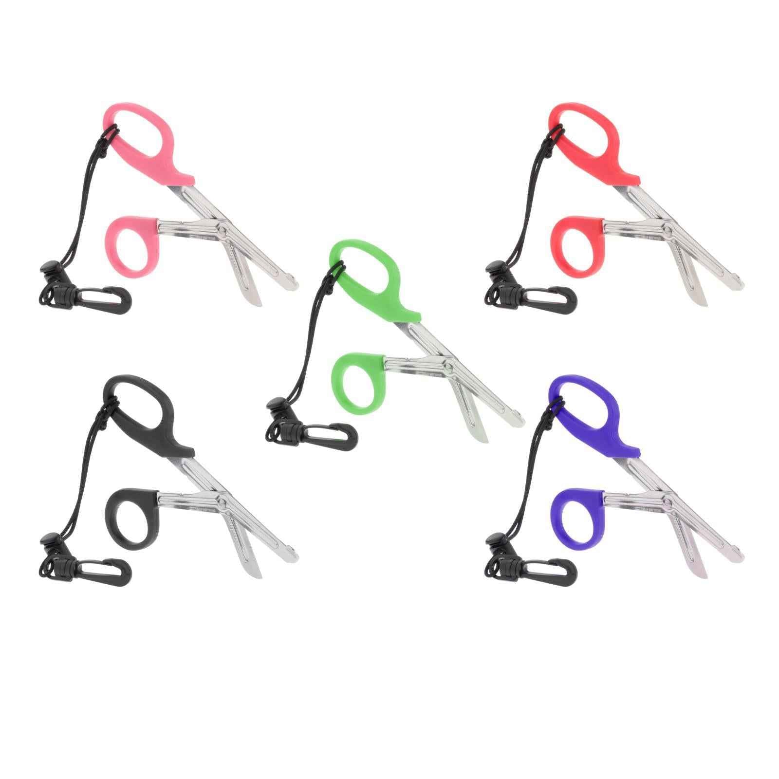 Diving Shears Stainless Steel Sports Underwater Escape Diving Scissors Black